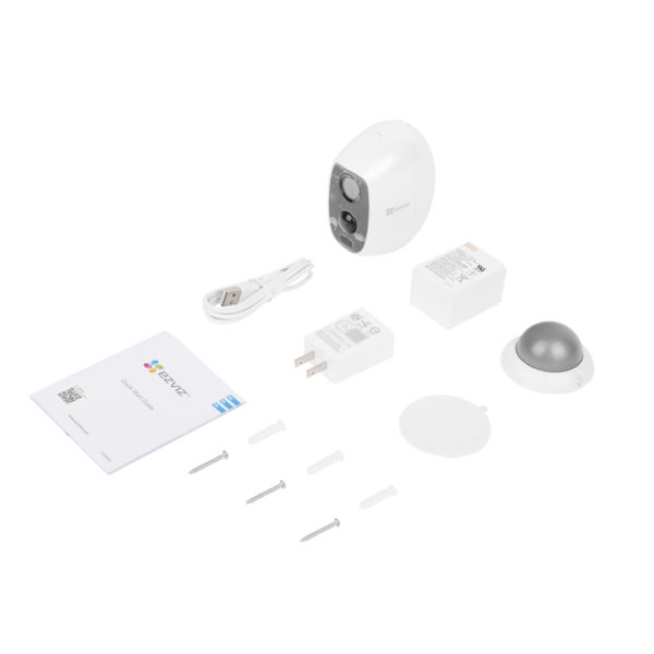 Cámara IP sin cables con batería recargable 1080P - Imagen 4