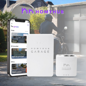 Homyhub control virtual para tu garaje.